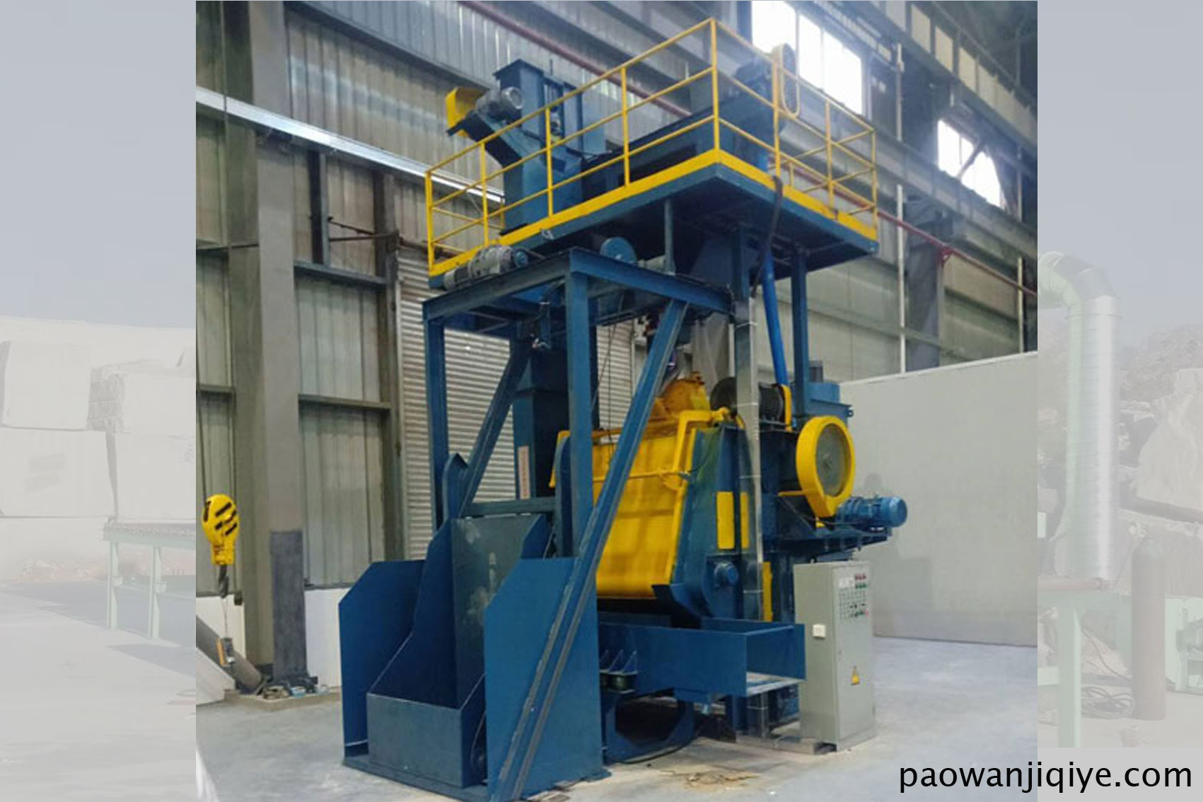 履帶式拋丸機(jī)文章圖片