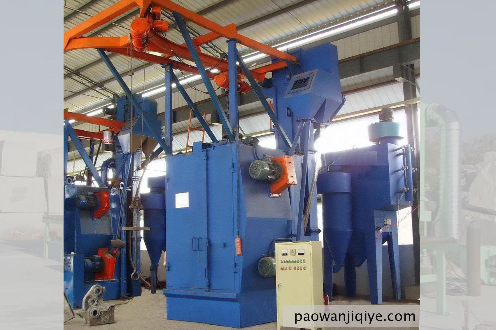 吊鉤拋丸機(jī)一體機(jī)產(chǎn)品圖片