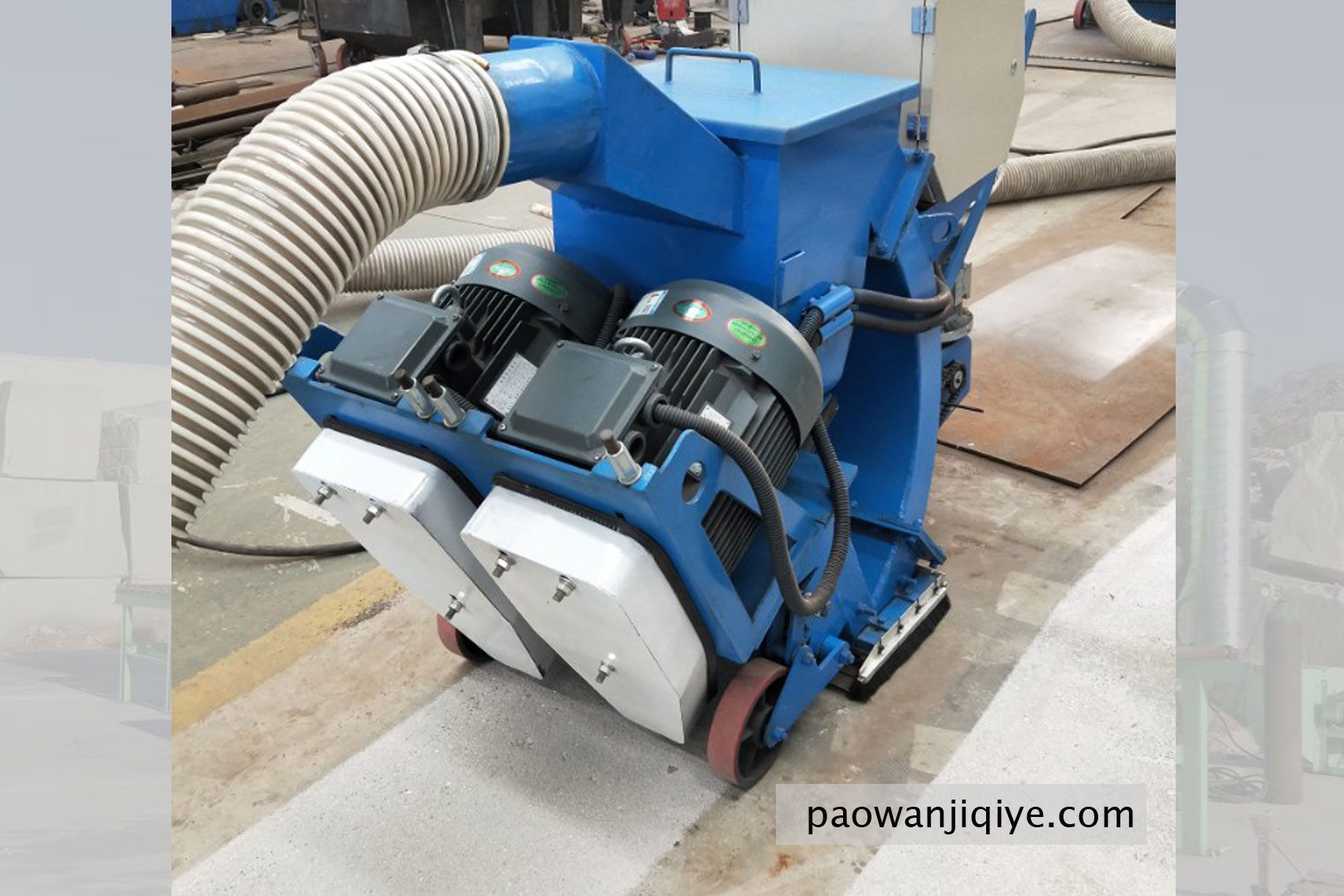 路面拋丸機大尺寸圖片