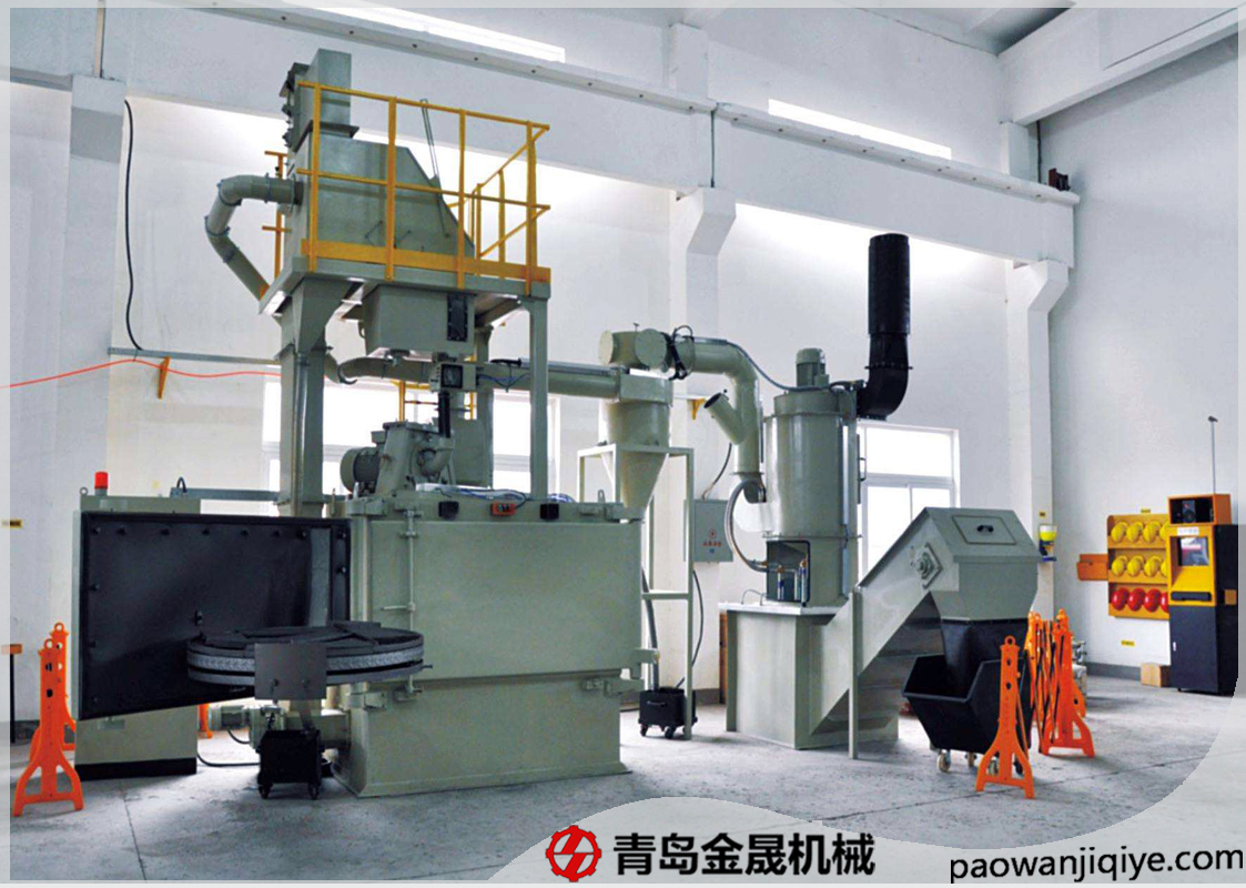 轉(zhuǎn)臺式拋丸機大尺寸圖